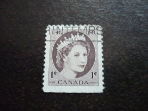 Stamps - Canada - Scott# 337aiis - Used Part Set of 1 Stamp