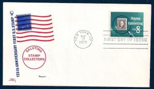 UNITED STATES FDC 8¢ Stamp Collecting 1972 Colonial