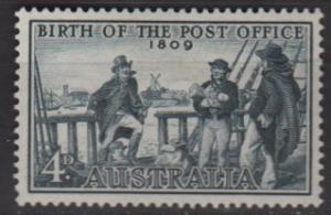 Australia 1959 - Scott 332 MH - 4p, 1st Poste office Sydney 