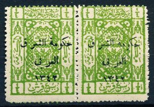 Jordan #114 Horiz Pair MNH