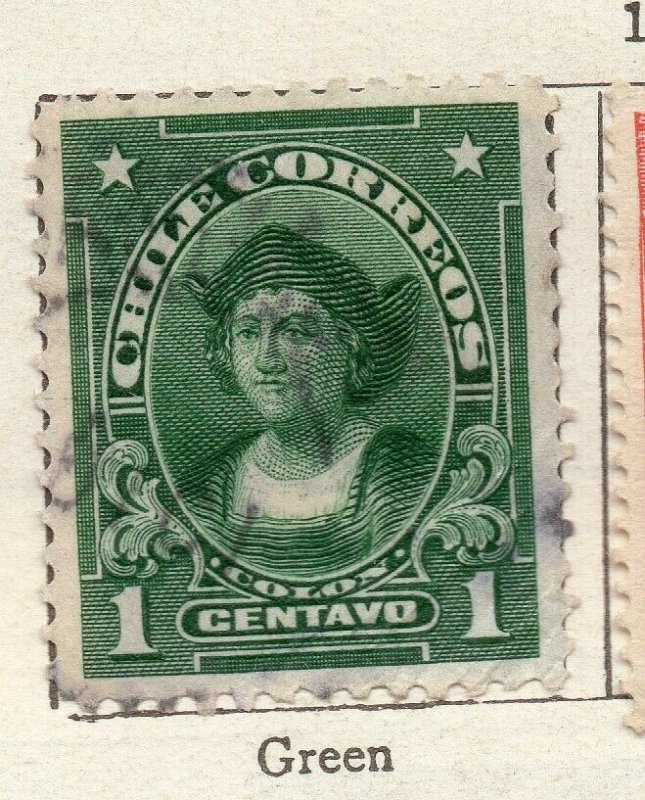 Chile 1911 Early Issue Fine Used 1c. NW-11437