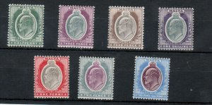 Malta #21 - #27 Mint Fine - Very Fine Lightly Hinged Set Watermark 2