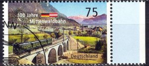 Germany 2012 Steam Trains Locomotives Bridge Mi. 2951 Used CTO