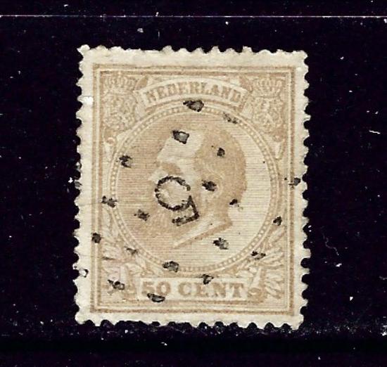 Netherlands 31 Used 1872 issue