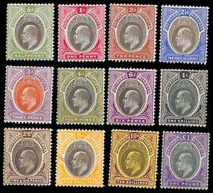 Nigeria 1904, South Nigeria, Edward VII 12v, Unused (hinged)