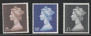 GREAT BRITAIN #MH18/21 NO #19 MINT NEVER HINGED