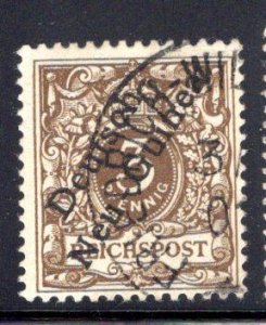 German New Guinea (DNG) #1, Frederichs-Wilhelmshafen CDS dated 1901