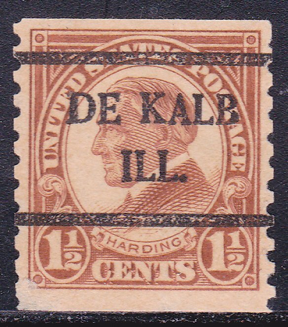 Precancel De Kalb, IL PSS 59842 Bureau Issue United States, Stamp
