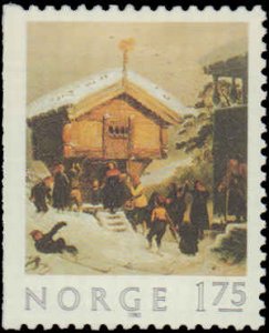 Norway #815, Complete Set, 1982, Christmas, Never Hinged