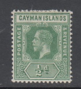 CAYMAN ISLANDS # 33 Mint  o.g. Barely visible hinge mark