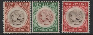 NEW ZEALAND B46-B48   MINT HINGED,