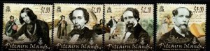 PITCAIRN ISLANDS SG870/3 2012 CHARLES DICKENS  MNH