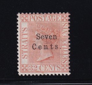 Str Sett. Scott # 21 F-VF mint OG previously hinged  scv $ 180 ! see pic !