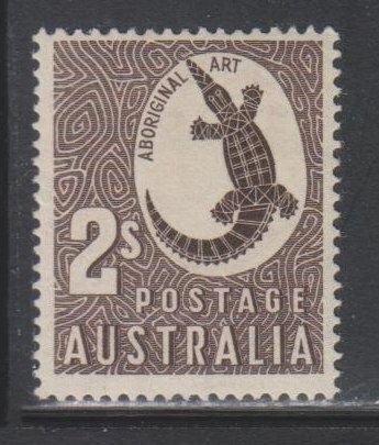 Australia,  2sh Crocodile (SC# 212) MH