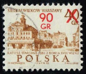 Poland #1920 Old Town Hall; CTO (0.25)