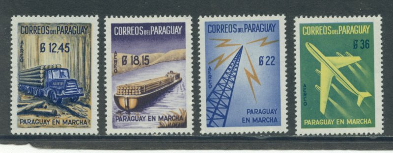 Paraguay C278-81 MNH