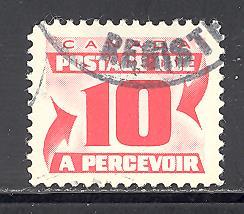 Canada Sc # J27 used (DT)