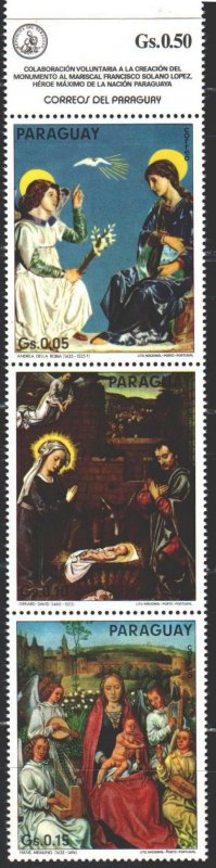 Paraguay. 1975. 2624-31. Christmas. MNH.