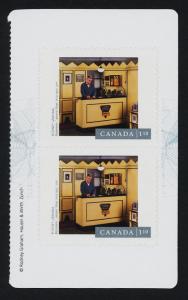 Canada 2633a Right Booklet Pane MNH Photography, Rodney Graham