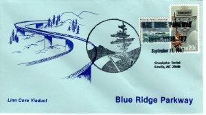 BLUE RIDGE PARKWAY  NORTH CAROLINA  1987  FDC11006