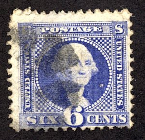 U.S. #115 USED DIST. ON BACK