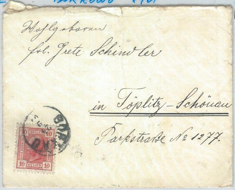 70037 - AUSTRIA Poland - POSTAL HISTORY - COVER  from BORKOWO 1901