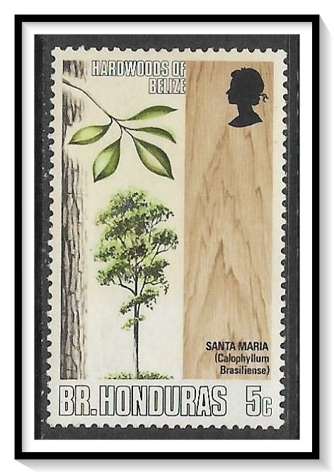 British Honduras #259 Hardwood Trees MH