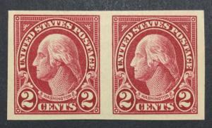 MOMEN: US #577 PAIR MINT OG H XF $ #20986