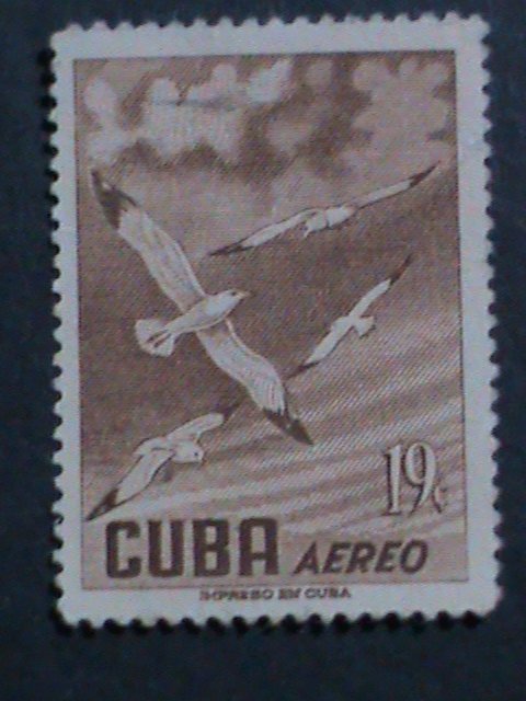 ​CUBA 1956-SC#C139 66 YEARS OLD- AIRMAIL STAMP-  WOOD DUCKS MNH -VERY FINE