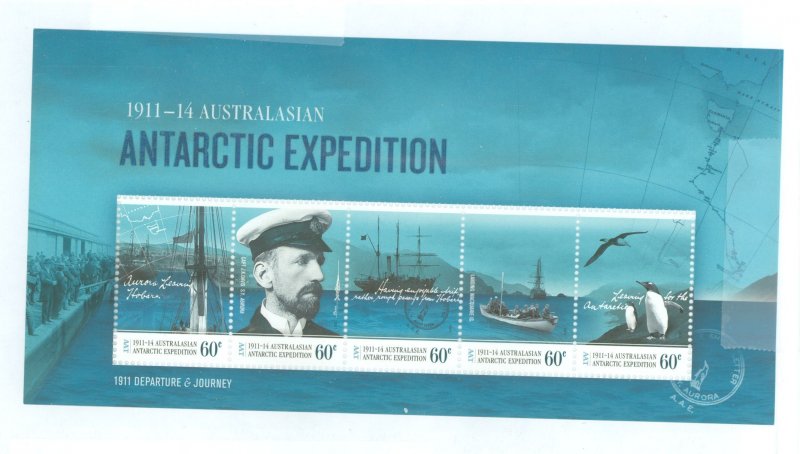 Australian Antarctic Territory #L159F Mint (NH) Souvenir Sheet