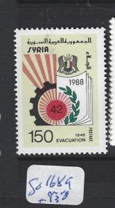 SYRIA   (PP0410B) SG  1689   MNH