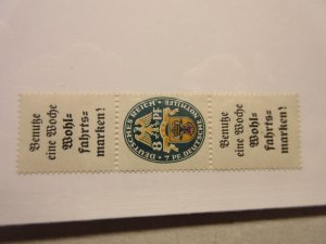 GERMANY Zusammendrucke Michel S65, MINT HINGED, Lot15, Cat €1,200