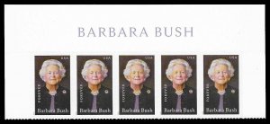 PCBstamps  US #6022 TS $3.90(5x{78c}) Barbara Bush, MNH, (TS5-2)