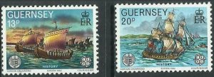 Guernsey 1982 #241-2 MNH. Europa