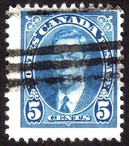 1937, Canada 5c, King George VI, Sc 235