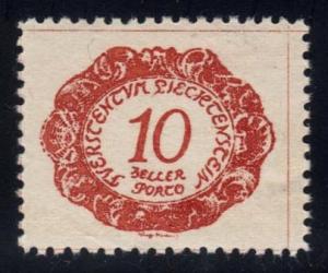 Liechtenstein #J2 Postage Due; Unused