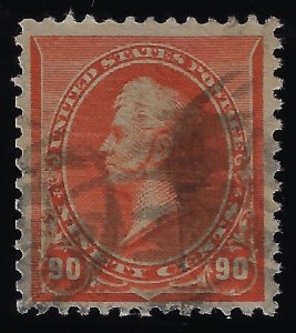 Scott #229 - VF Used - Warm rich color. Very Choice – SCV $135