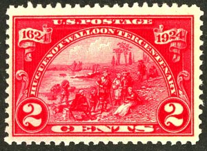 U.S. #615 MINT OG LH 