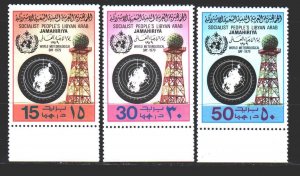 Libya. 1979. 724-26. International meteorology day. MNH.