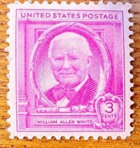 US # 960 William Allen White 1948 3c unused