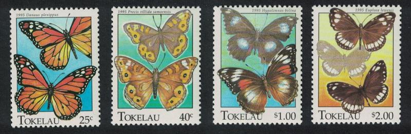 Tokelau Butterflies 4v SG#230-233