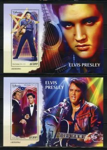 LIBERIA 2023 ELVIS PRESLEY SOUVENIR SHEET SET  MINT NH