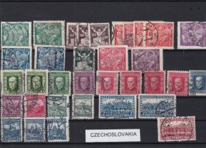 czechoslovakia stamps ref 16131