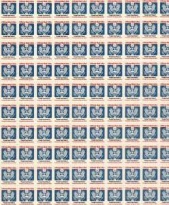 US #O138   D Rate  Official Mail   Full sheet of 100  MNH