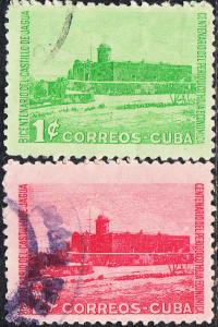 Cuba #433-434 Used