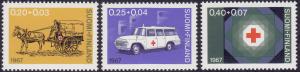 Finland - 1967 - Scott #B182-84 - MNH - Red Cross