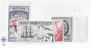 Ross Dependency  Sc #L5-L8  set of 4 NH VF