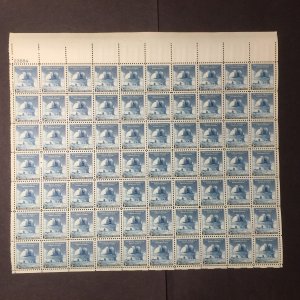 US, 966, PALOMAR OBSERVATORY, FULL SHEET, MINT NH, 1940'S COLLECTION