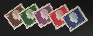 Canada 401-5 Set VF MNH
