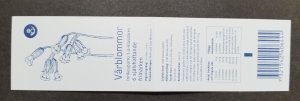 *FREE SHIP Sweden Spring Flowers 2003 Flora Plant (booklet) MNH *adhesive
